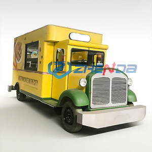 Роскошный фудтрак-прицеп, мобильный фургон для уличной еды, фургон для мороженого на продажу - Product Image 5