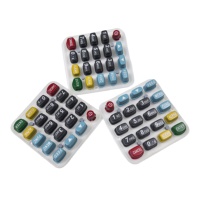 Claviers et pavés numériques en caoutchouc silicone sur mesure pour machines de point de vente (PDV) avec capteurs P+R, rétroéclairés et couleur personnalisée
