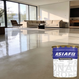 Microcemento <span class=keywords><strong>Autonivelante</strong></span> Blanco <span class=keywords><strong>para</strong></span> Pisos de Construcción de Hormigón en Interiores, Suministro de Fábrica - Product Image 4