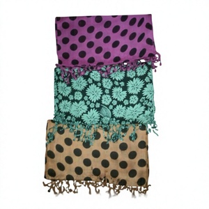 Printed Pashmina Shawl for Spring Low Price Item - Product Image 1