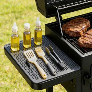 Accesorios para Parrilla a Bajo Precio en Stock: Tapete de Silicona Resistente al Calor de 16*12 Pulgadas, Alfombrilla de Descanso para Herramientas de BBQ para el Borde de la Plancha - Product Image 6