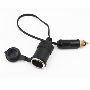 Prise ue 12V 24V DC, <span class=keywords><strong>adaptateur</strong></span> de prise de chargeur, convertisseur vers femelle, allume-cigare de voiture, câble d'alimentation, pour <span class=keywords><strong>BMW</strong></span> DIN <span class=keywords><strong>moto</strong></span> - Product Image 6