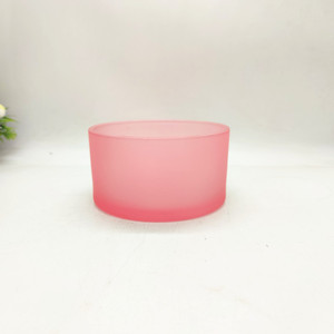 Customized 30 oz <strong>Large</strong> Frosted Color Cylinder Glass <strong>Candle</strong> Jar Home Decoration Holder Personalized Color Other <strong>Candle</strong> <strong>Lanterns</strong> - Product Image 2