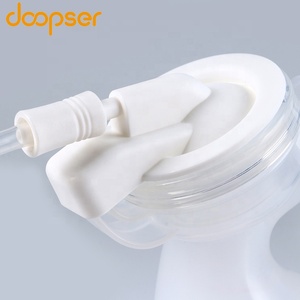 doopser de vidrio tonto accesorios de la máquina eléctrica portátil de alimentación doble ampliar bomba de pecho con 2 tazas - Product Image 4