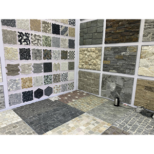 Azulejos de mosaico de piedra natural Revestimiento de pared interior Decoración al aire libre Piedra de cultura Panel de pared exterior de piedra natural - Product Image 2