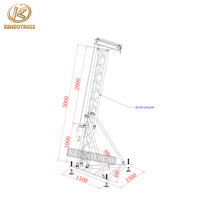 Torre de Soporte para Altavoces Line Array de Aluminio