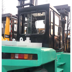 Chariot élévateur diesel Mitsubishi FD120, capacité de levage 4,5 m, 3 tonnes, 5 tonnes, moteur, boîte de vitesses, roulements d'occasion - Tout fabriqué au Japon - Tout-terrain - Product Image 1