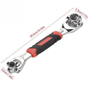 <span class=keywords><strong>Clé</strong></span> à douille universelle Tiger 48 en 1, fonctionne avec les boulons cannelés, 360 degrés, 6 points, réparation <span class=keywords><strong>de</strong></span> meubles, réparation automobile, cadeaux pour hommes - Product Image 3