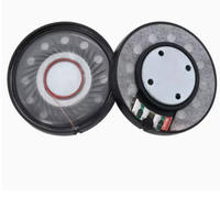Speaker Headset 32ohm 30mW Komponen Elektronik Satu Paket High Fidelity Metal 36/40/50mm Speaker Earphone