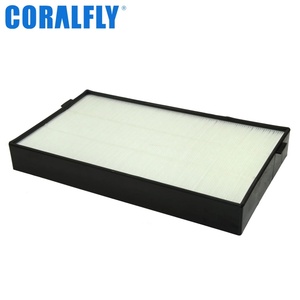 CORALFLY OEM ODM ไส้กรองเครื่องยนต์เครื่องจักรก่อสร้าง ไส้กรองอากาศห้องโดยสาร 11703980 PA4991 P500195 AF26384 สำหรับ Volvo - Product Image 3