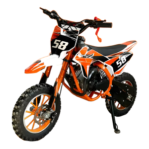 Mini moto tout-terrain 49CC 2 temps à démarrage manuel en plastique - Product Image 1