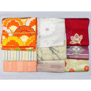 Prix Exceptionnels Vêtements d'Occasion Femme Homme Lot de 9 Ceintures (Obi) Kimono Pré-aimées - Product Image 1