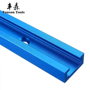 Type 19 Woodworking T-slot Miter Track 100-1220mm Chute Aluminium Alloy Guide Rail For Table Saw Woodworking Diy Tools