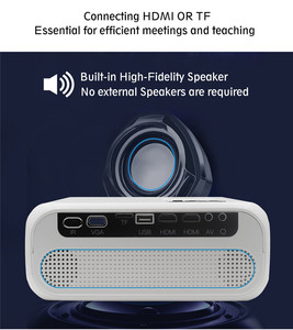 Mini <span class=keywords><strong>proyector</strong></span> de cine inteligente Android 9 con <span class=keywords><strong>proyector</strong></span> de logotipo WiFi y equipo de presentación para teléfono <span class=keywords><strong>móvil</strong></span> - Product Image 6