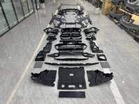 Kit de Carrocería de Alto Rendimiento MP para BMW X6 G06 LCI 2023-2025 |   Alerón delantero, faldones laterales y difusor trasero de ABS negro brillante