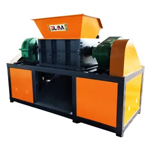 Msw hdd 100hp tree branch small wood plastic chipper pallet e-waste shredder for sale