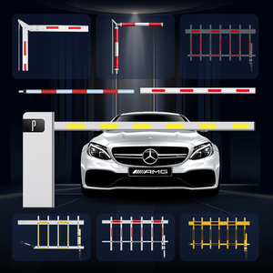 JWSY J-DZ201-Système de barrière de circulation à télécommande intelligente pour l'entrée du parking et le garage. - Product Image 4