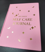 Journal de soins personnels quotidiens, journal de gratitude et de pleine conscience pour des intentions matinales et des réflexions du soir, couverture rigide en papier
