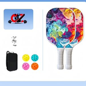 CZFIT - Juegos de Raquetas de Pádel de Álamo Ecológicas, de Alta Calidad y Bajo Precio para Adultos y Niños en Toda la Red - Product Image 2