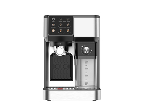 Machine à café expresso intelligente automatique 1600W avec écran tactile LED, portable, avec mousseur à lait et prise EU, machine à café intelligente automatique - Product Image 4