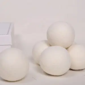 Best Selling Products 2024 New Trending in USA private label Organic Wool Dryer Balls for Laundry Washing Machine