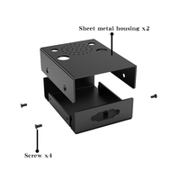 Boîtier d'amplificateur audio personnalisé en métal de Chine 2u 19 pouces châssis de serveur en rack
