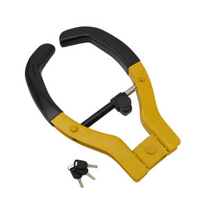 Cerradura <span class=keywords><strong>de</strong></span> abrazadera <span class=keywords><strong>de</strong></span> rueda resistente, neumático <span class=keywords><strong>de</strong></span> vehículo, dispositivo <span class=keywords><strong>antirrobo</strong></span> para coche, bloqueo del volante - Product Image 1