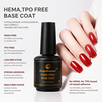 Nouveau Gel à Ongles Norme Européenne Sans HEMA Sans TPO Couche de Scellement Renforcée Couche de Finition et de Base en Bouteille Modèle 62253
