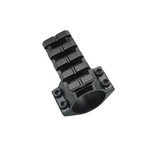 อะแดปเตอร์ยึดท่อขนาด 25.4 มม. ผลิตด้วยเครื่อง CNC ความแม่นยำสูง ทำจากอลูมิเนียมอัลลอยด์ ผิวด้าน พร้อมอุปกรณ์เสริมสำหรับติดตั้ง - Product Image 4