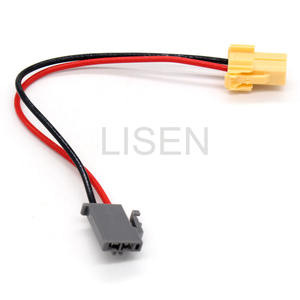 2-poliger gelber und grauer Auto-Stecker Elektronischer Kabelbaum für Kraftstoff pumpen motor - Product Image 6