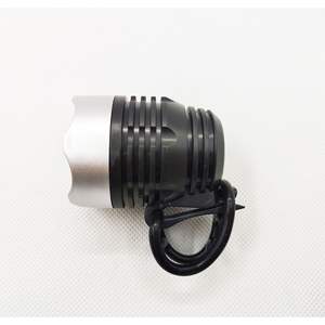 Lumière de guidon de vélo LED en alliage d'aluminium, étanche, 4 modes, alimentée par batterie, lumière avant pour VTT - Product Image 2