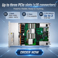 Serveur en rack Dell EMC PowerEdge R6715 1U d'origine avec processeur AMD EPYC 9565/64 Go DDR5/H965i/SSD 1,92 To/double alimentation 800 W