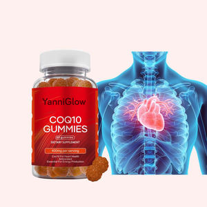 YanniGlow OEM ODM Antioxidanten Hartgezondheid Supplementen COQ10 Gummies Vitaminen Snoepjes - Product Image 1