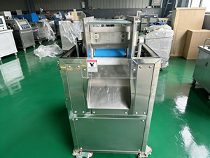 Trancheuse industrielle automatique en acier inoxydable pour viande cuite, machine à trancher les charcuteries pour la transformation alimentaire, trancheuse commerciale de viande pour charcuterie - Product Image 2