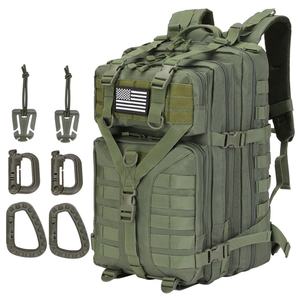Nouveau design, sac à dos de randonnée de grande capacité 50L, sac à dos d'assaut de 3 jours, imperméable, Oxford durable, sacs à dos tactiques Molle - Product Image 1