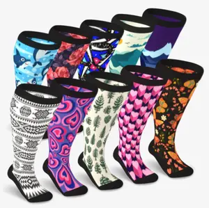 Diabetic Foot Socks Unisex Diabetic Sock Extra Wide Cuff Diabetic Socks