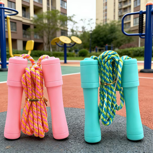 Children's Plastic Sports Rope <strong>Skipping</strong> Children's Outdoor Interactive Fitness Sports Events Promotional Gifts Can Be Customized - Product Image 1