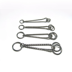 Collare a Catena Martingale per Cani in Acciaio Inossidabile 316 Personalizzato, Catena a Serpente per Animali Domestici - Product Image 1