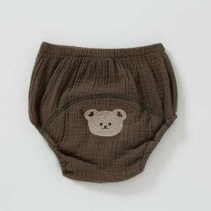 Animal <span class=keywords><strong>Blumer</strong></span> 1-3Year-Old Baby Training Customized Baby Diaper Cloth Magnifiquement Potty Training Underwear - Product Image 4
