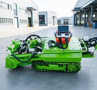 Robot de dragage sur chenilles de 60 m avec éclairage LED pour le nettoyage de la boue sous-marine dans les projets de maintenance des ports en eaux profondes