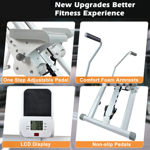 Entraînement de fitness pour tout le corps Cardio <span class=keywords><strong>Escalier</strong></span> Grimpeurs de tapis roulant pliable <span class=keywords><strong>Escalier</strong></span> Machine - Product Image 4