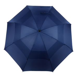 Hot Selling Big Size Double Layer <b>Windproof</b> Auto Open Straight Wind Vent Strong Ventilation Paraguas Golf <b>Umbrella</b> - Product Image 2