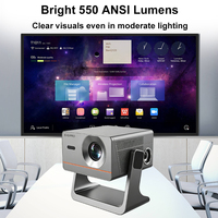 Projecteur Google TV 4K 1080p en gros, vidéoprojecteur intelligent Android Wi-Fi pour cinéma maison
