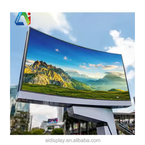 ป้ายโฆษณาวิดีโอติดผนัง LED กลางแจ้งเทคโนโลยีการแสดงผล P6แอป RGB อัจฉริยะควบคุมด้วยแอปหน้าจอ LED สำหรับห้างสรรพสินค้าโบสถ์ฟรีเวย์ - Product Image 3