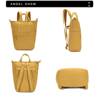 Nueva Mochila Escolar Unisex Impermeable y Antirrobo con Material Principal de Nailon y Forro de Poliéster para Estudiantes y Hombres, para Uso con Laptop