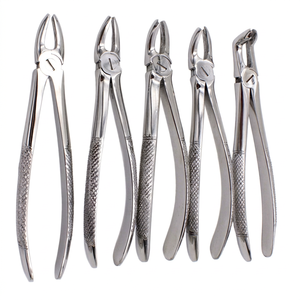 Pinza de extracción dental de acero inoxidable, para molares inferiores y superiores, instrumentos dentales, artículo de venta caliente - Product Image 1