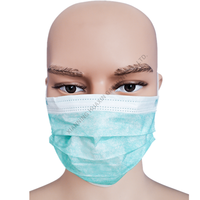 Masque facial de sécurité jetable Masque anti-poussière à trois couches