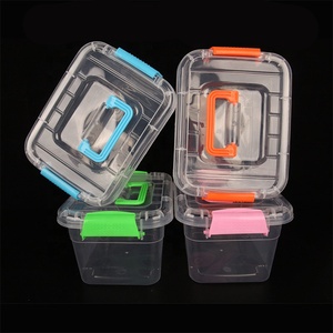 Wholesale Durable Large Size Transparent Plastic Container Storage Box