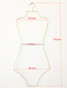 Cintre de Maillot de Bain Robuste Doré pour Maillots de Bain – Affichage de Maillot de Bain Chromé, en Fil, pour Femme - Product Image 3