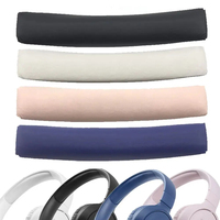 Coussinets d'oreille en mousse souple 70 mm, coussinets d'oreille de remplacement, housses de coussinets d'oreille, bandeau supérieur pour casque JBL Tune600BT T520BT T510BT T500BT T450BT